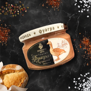 Паштет фуагра из гусиной печени 200 г